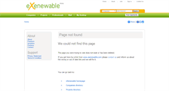 Desktop Screenshot of exenewable.com